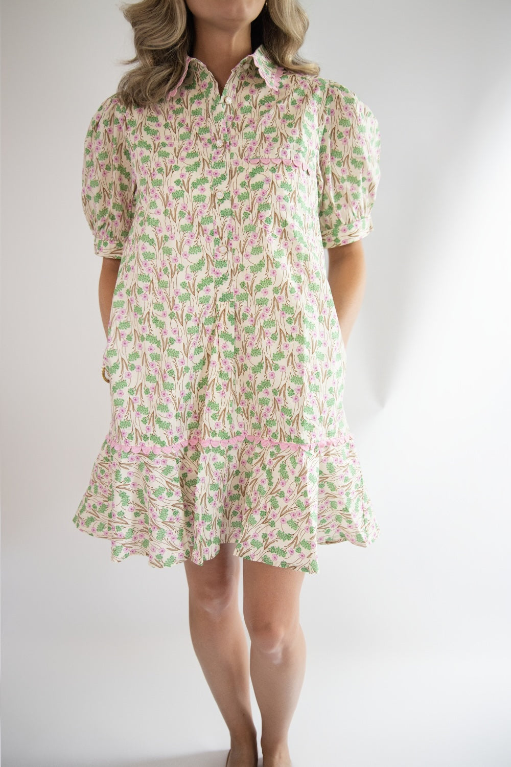 Annie Dropped Waist Dress