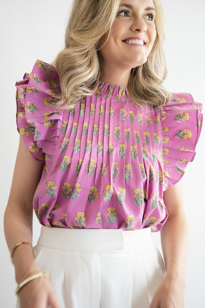 Bella Floral Top