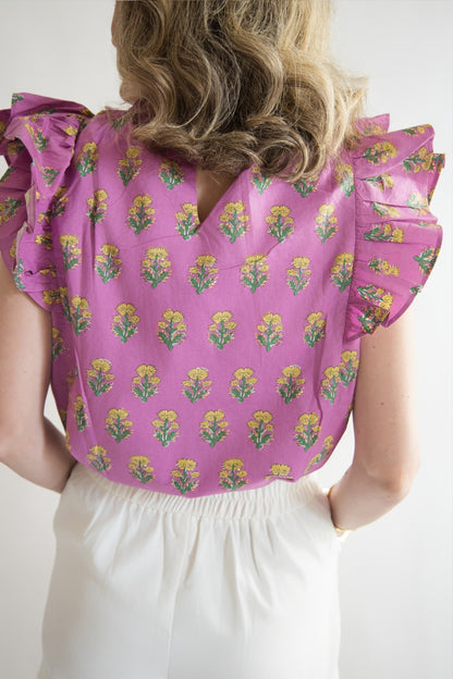 Bella Floral Top