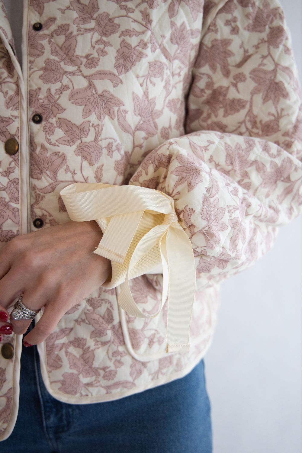 Floral Quilted Jacket