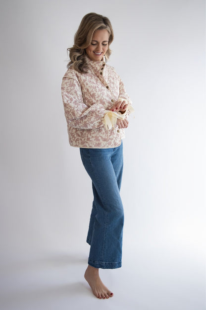 Floral Quilted Jacket