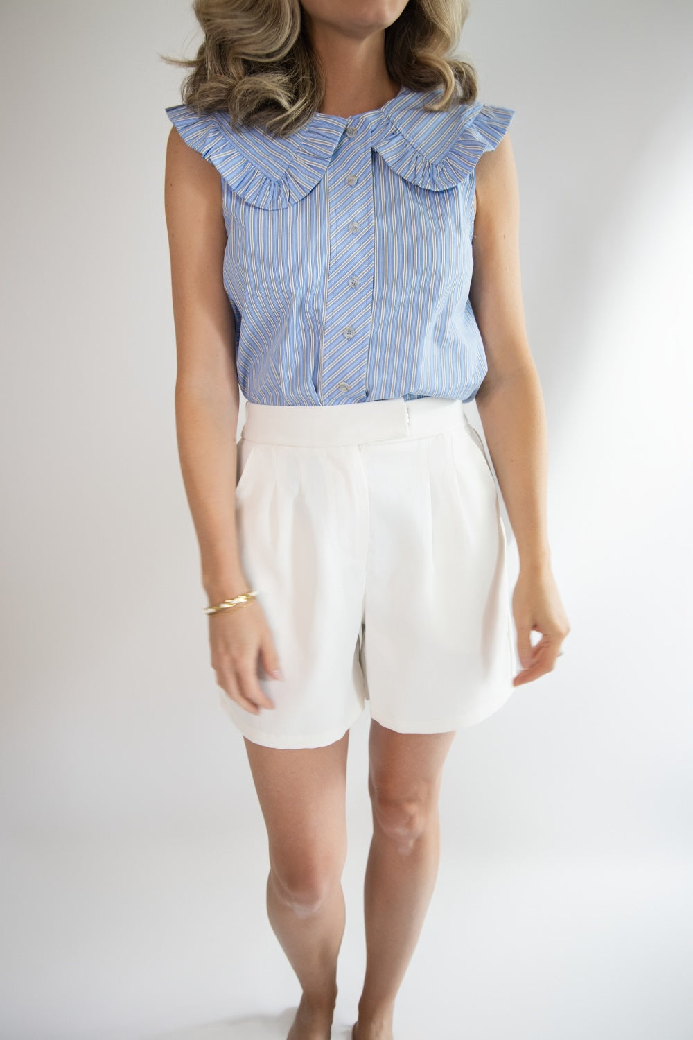 Edith Ruffle Top