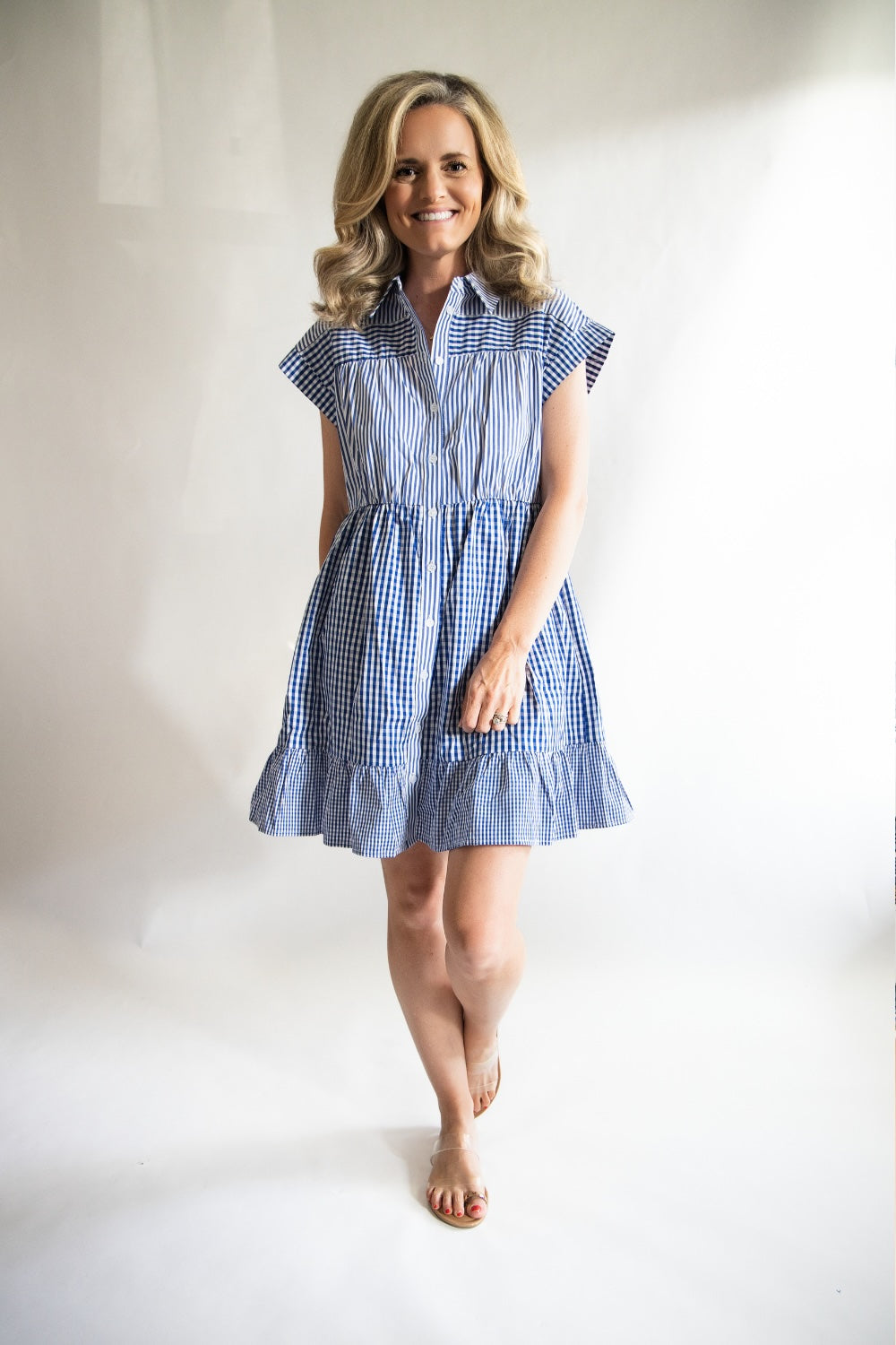 Lucy Button-Up Dress