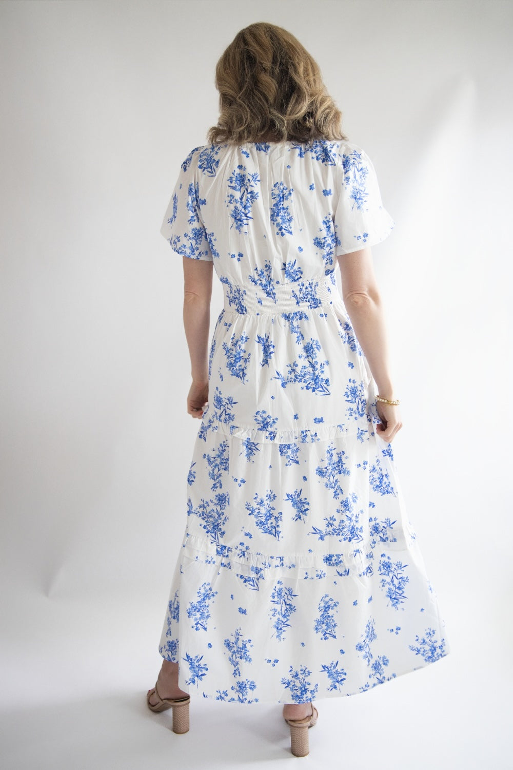 Palmer Floral Tiered Maxi Dress