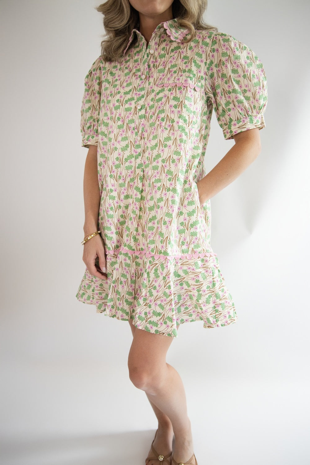 Annie Dropped Waist Dress